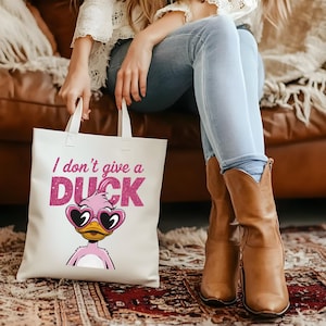 I Don&#39;t Give A Duck PNG, Sarcastic Duck Design, grappig eendontwerp, Duck Clipart, Sarcastic Animal Shirt Design DIGITALE DOWNLOAD