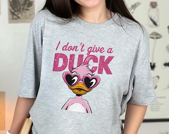 Diseño de pato gracioso, Me importa un bledo PNG, Diseño de pato sarcástico, Clip art de pato, Diseño de camiseta de animal sarcástico DESCARGA DIGITAL