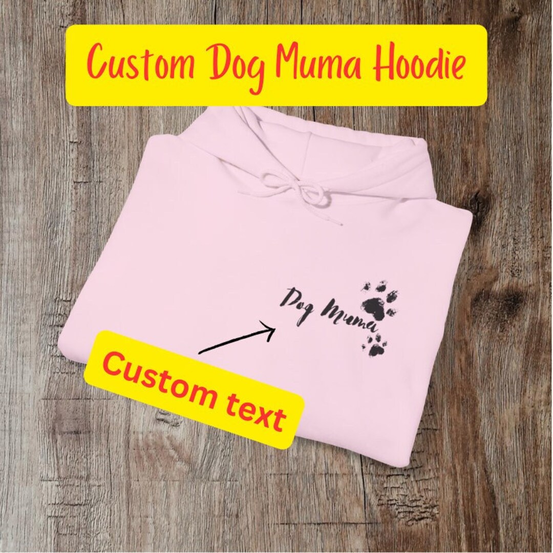 Custom Dog Hoodie, Dog Lover Hoodie, Sausage Dog Gifts, Personalised