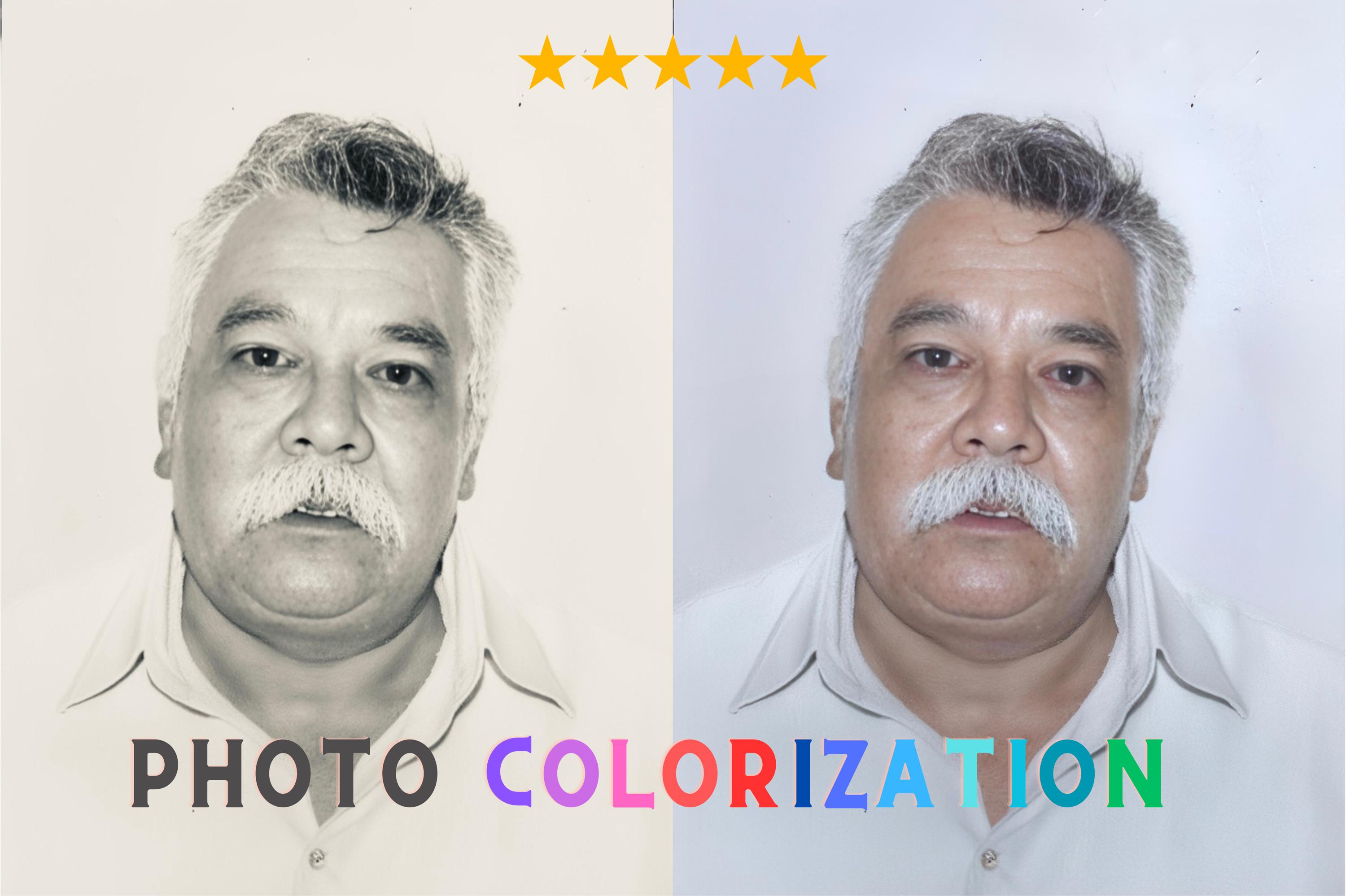 Photo Colorization, Color Enhancement, Adding Color to the Image, Color ...