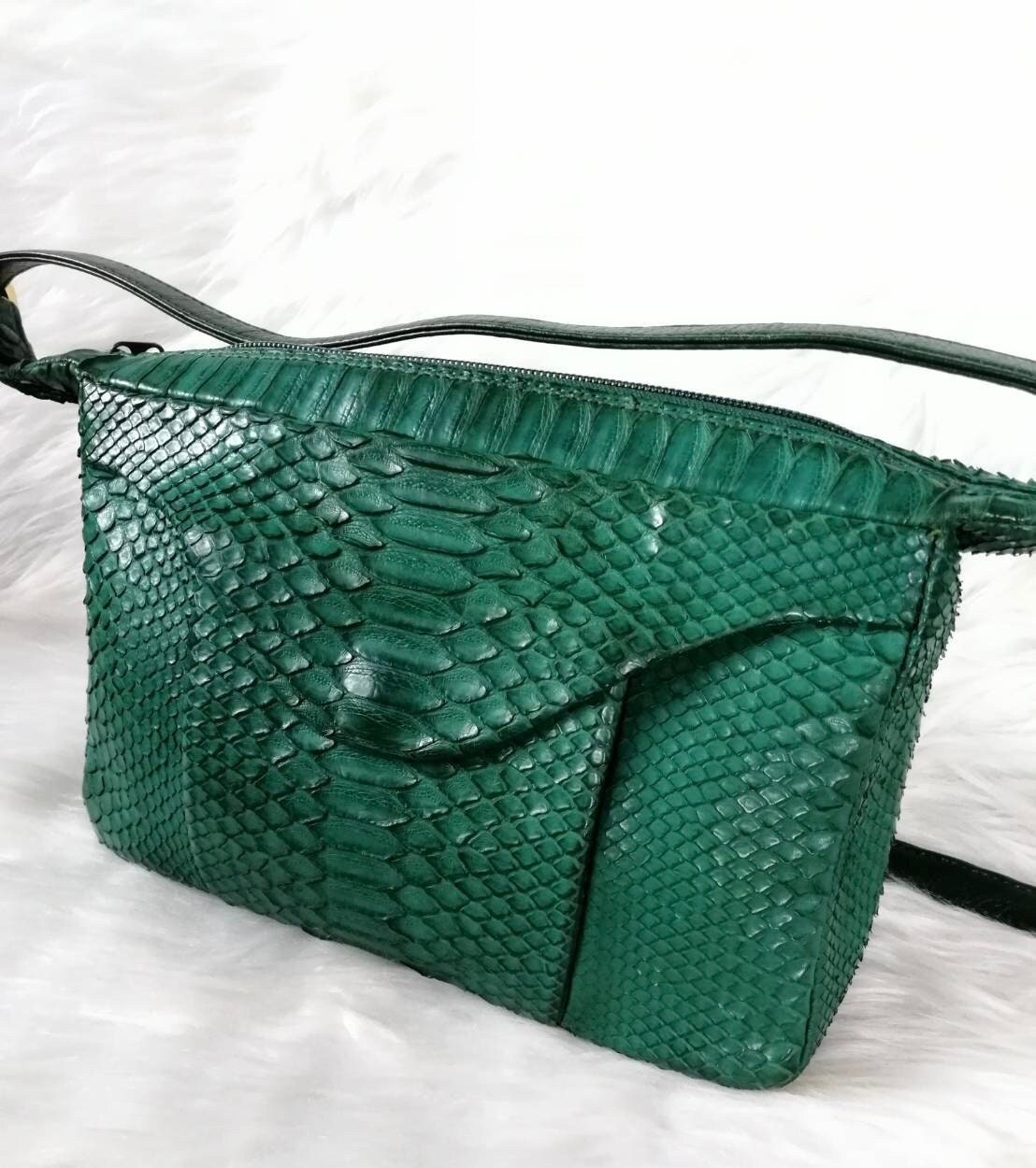Green leather handbags australia sale
