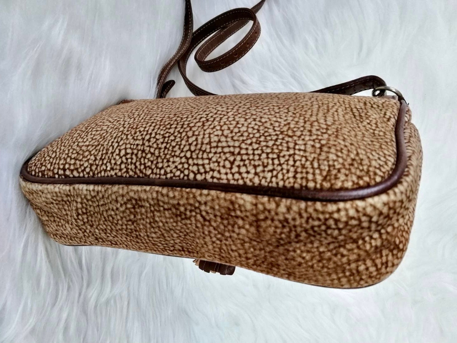 Leather handbag BORBONESE Multicolour in Leather - 56437573