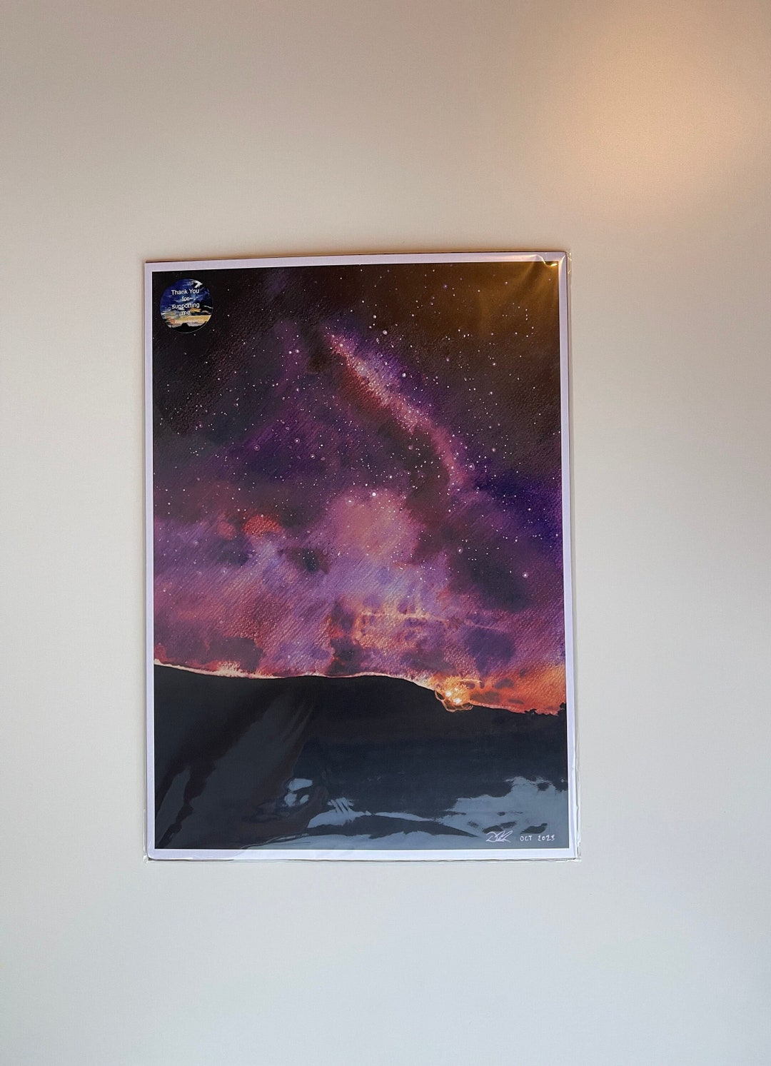A3 Print milky Way - Etsy