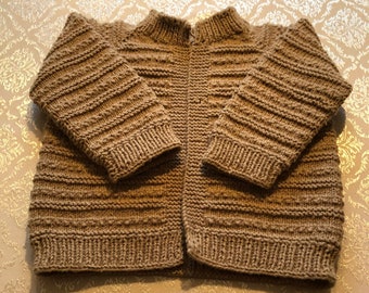 Cardigan - organic wool