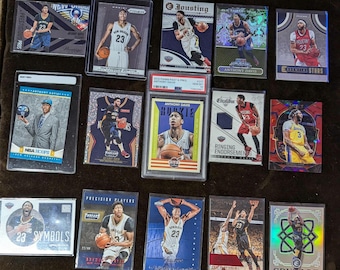 Anthony Davis 15 card lot.... featuring rookies,PSA 10, patch, number