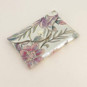 Pochette Budapest imprimé fleuri