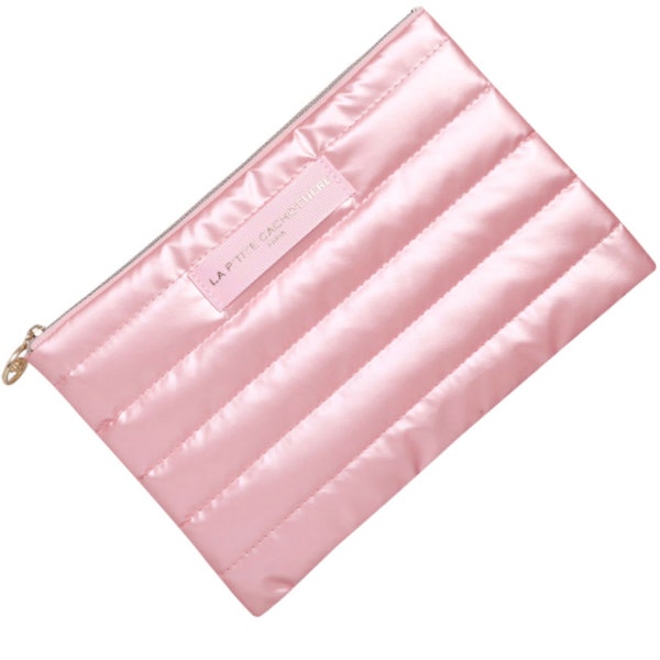 Pochette matelassée Rose