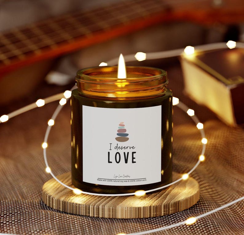 Inspirational, Candle, Therapy, Positive Quotes, Mental Health Gift