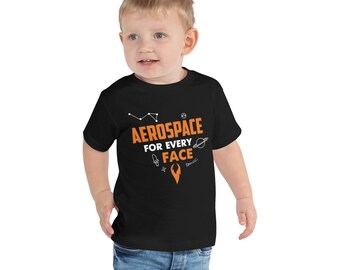 Space.Toddler.T-shirt.Black