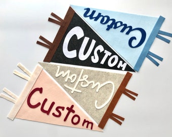 Graduation sign, Custom Flag Pennant, Best graduation gift Custom banner, Personalized Pennant, Name sign, Vintage wall art, Felt garland