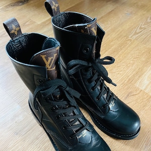 Louis Vuitton Boots Etsy UK