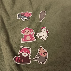 Stickers dieren
