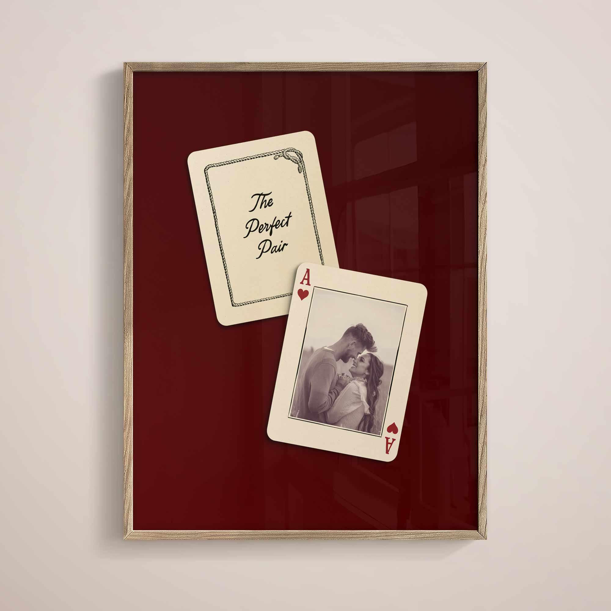 Custom Couple Photo Print, Trendy, Western, Vintage, Wall Art, Romantic, Wedding, Gift