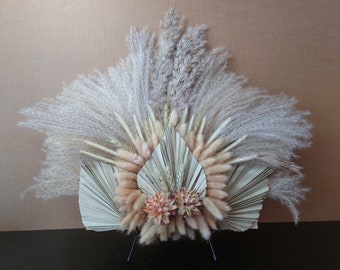 decorative flower art wall hanging or on display stand