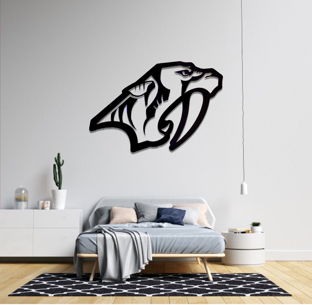 Nashville Predators Wall Poster,nashville Predators Wooden Sign,custom