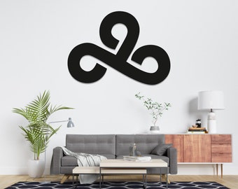 Poster mural Cloud9, Plaque en bois Cloud9, Poster Cloud9 personnalisé, Suspension murale Cloud9, Cadeau Cloud9