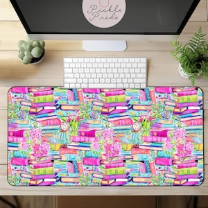 Teacher Desk Mat, Cute Desk Mat, Preppy Teacher Desk Mat, Teacher Classroom Decor, Teacher Mousepad, Teacher Keyboard Mat, Preppy Aesthetic