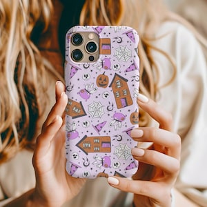 Halloween Phone Case, Spooky Ghost Halloween Phone Case, Fall Phone Case, Fall Halloween Phone Case, Spooky Halloween Phone Case