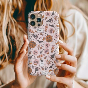 Halloween Phone Case, Spooky Ghost Halloween Phone Case, Fall Phone Case, Fall Halloween Phone Case, Spooky Halloween Phone Case