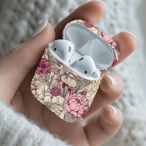 Boho Floral Airpod Case, Airpod Case, Cute Airpod Case, Airpod Pro Case, Airpods Case, Airpods, Airpods Pro 2 Case, Airpod Max Case