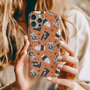 Halloween Phone Case, Spooky Ghost Halloween Phone Case, Fall Phone Case, Fall Halloween Phone Case, Spooky Halloween Phone Case