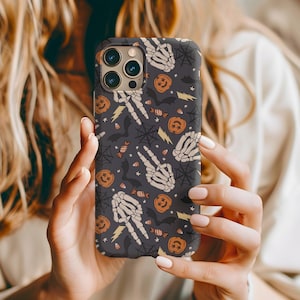 Halloween Phone Case, Spooky Ghost Halloween Phone Case, Fall Phone Case, Fall Halloween Phone Case, Spooky Halloween Phone Case