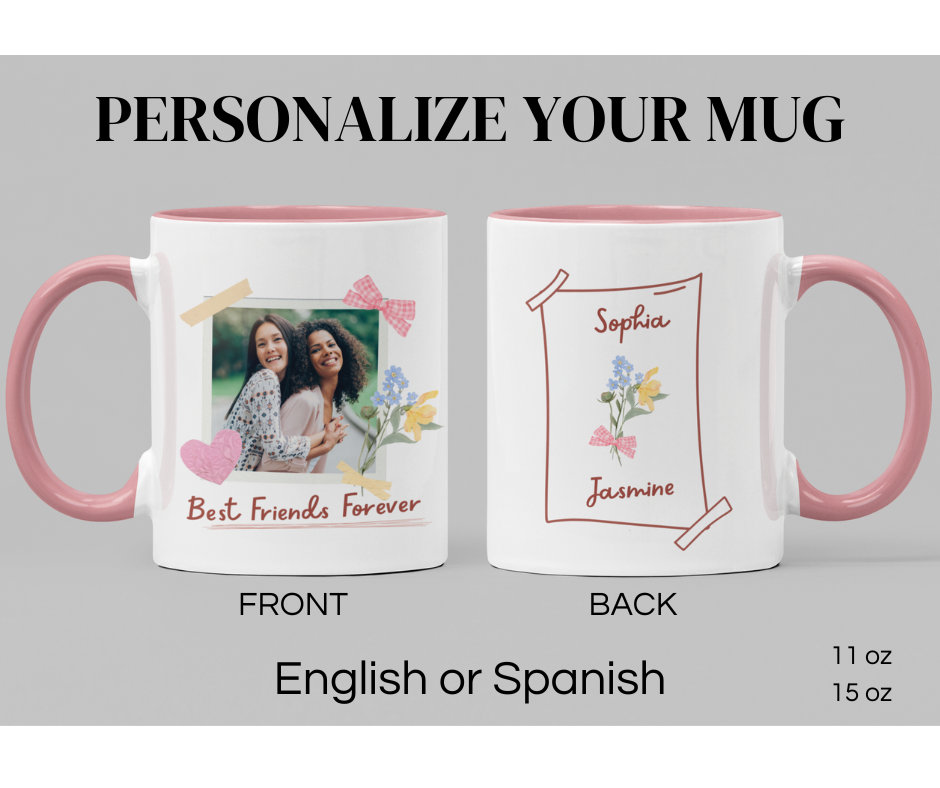 Taza cristal sublimación 300ml PERSONALIZABLE