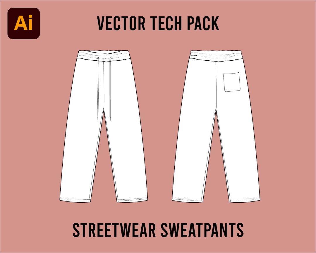 Streetwear Boxy Oversize Fit Sweatpants Jogger Jogging Pants Trackpants ...
