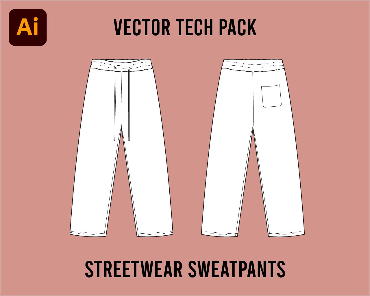 ALONG FIT Women's Tapered Sweatpants - Athletic Jogger Pants With Deep Pockets