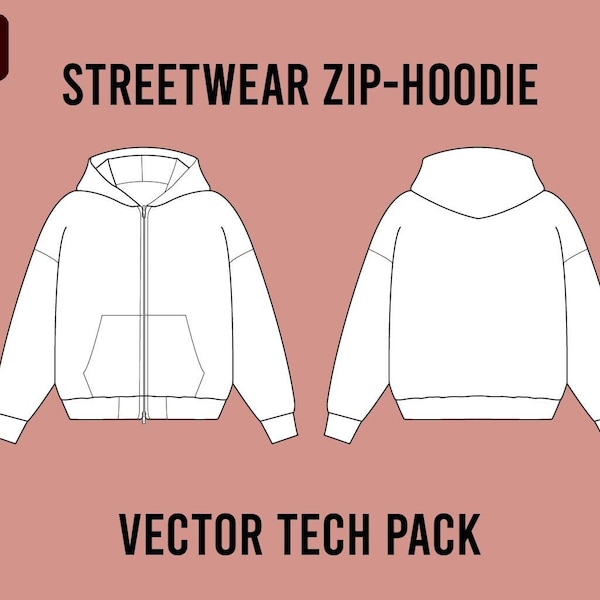 Hoodie Tech Pack Etsy
