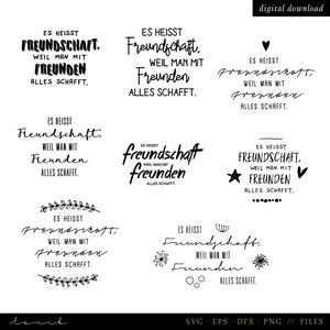 Friendship - Sayings - digital file