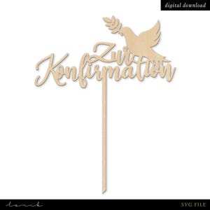 Décoration de gâteau - Pour confirmation - fichier numérique