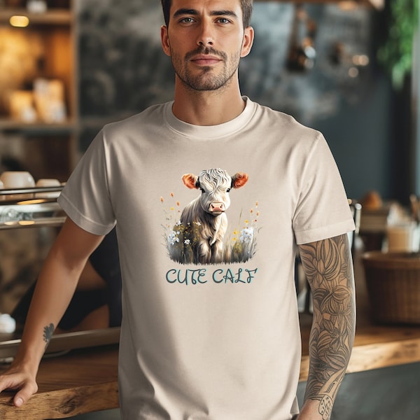 Cow Shirt, Vintage Western Wear, Farm Animal Shirt, Bull Cottagecore Shirt, Bull Shirt, Cottage Core, Aesthetic Shirt