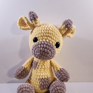 Crocheted Giraffe