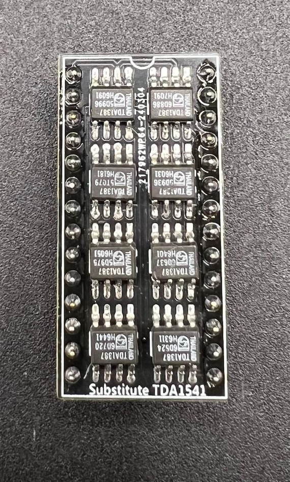 Philips TDA1387 X8 DAC Components – Individual Components for