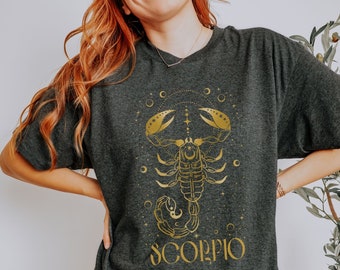 Scorpio, Zodiac Astrology Unisex tshirt, Horoscope unisex tshirt, Zodiac Birthday, zodiac T shirt, zodiac shirt, mystic shirt, zodiac gift