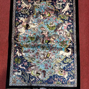 Size 3x2ft  Turkish Silk Small Rug
