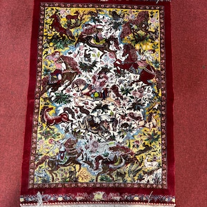 Size 3x2ft  Turkish Silk Small Rug