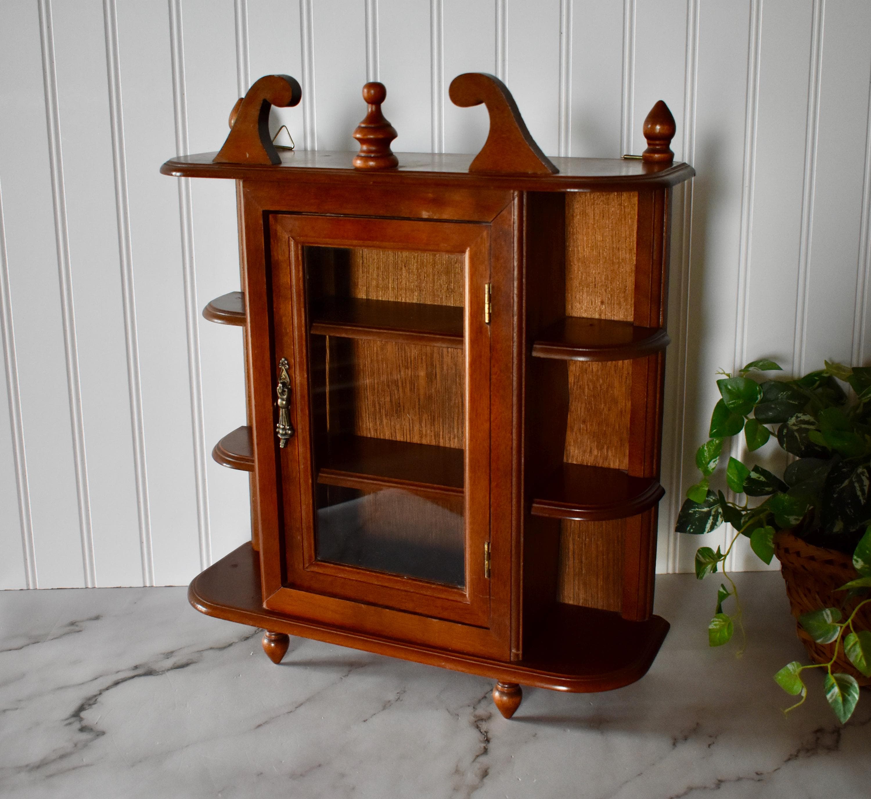 Vintage Glass Shelves - Etsy