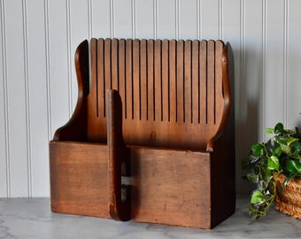 Vintage Wooden Berry Picker, Cranberry Rake, Berry Scoop, Berry Comb, Unique Storage Item for Kitchen