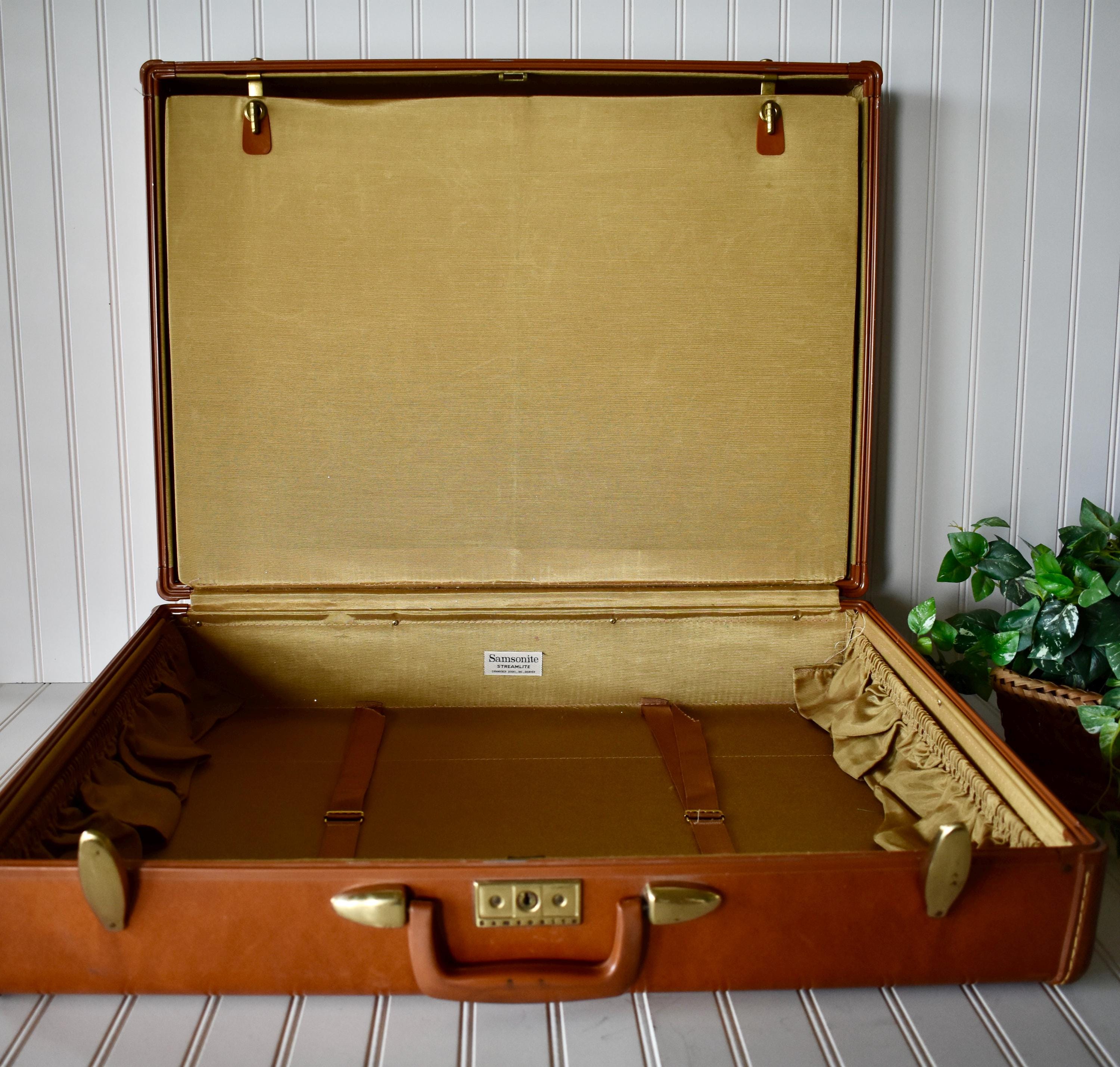 Samsonite Vintage Suitcase 1940s - Etsy