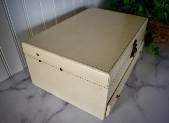Vintage Mid-Century 3-Tiered Jewelry Box, Retro J… - image 7