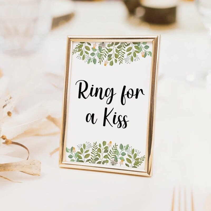 Ring for a Kiss Bell - Etsy