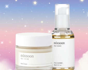 Set Mixsoon Bean Cream + Mixsoon Bean Essence | Korean Skincare Set / Gift Box