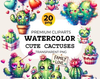 Cactus de la Saint-Valentin, images du désert (PNG