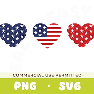 USA Heart svg | Heart Flag svg | America Flag Heart svg | Cut File Cricut | America Patriot svg | USA Flag svg | Patriotic Heart svg png