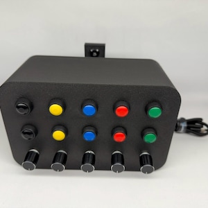 15 Button Sim Racing Button Box – 20 Way Functionality