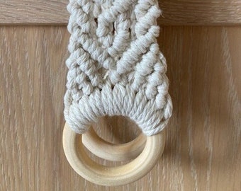 Porte serviette Macramé