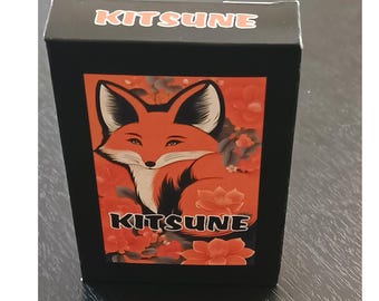 Kitsune and Fox Themed Poker Deck - Etsy