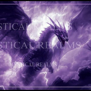Dragon Pro Gaming Mat Collection | Mystical Realms PRO | Fantasy Playmat for TCG & Card Games, 4 designs | Stitched Edges + Flannelette Bag
